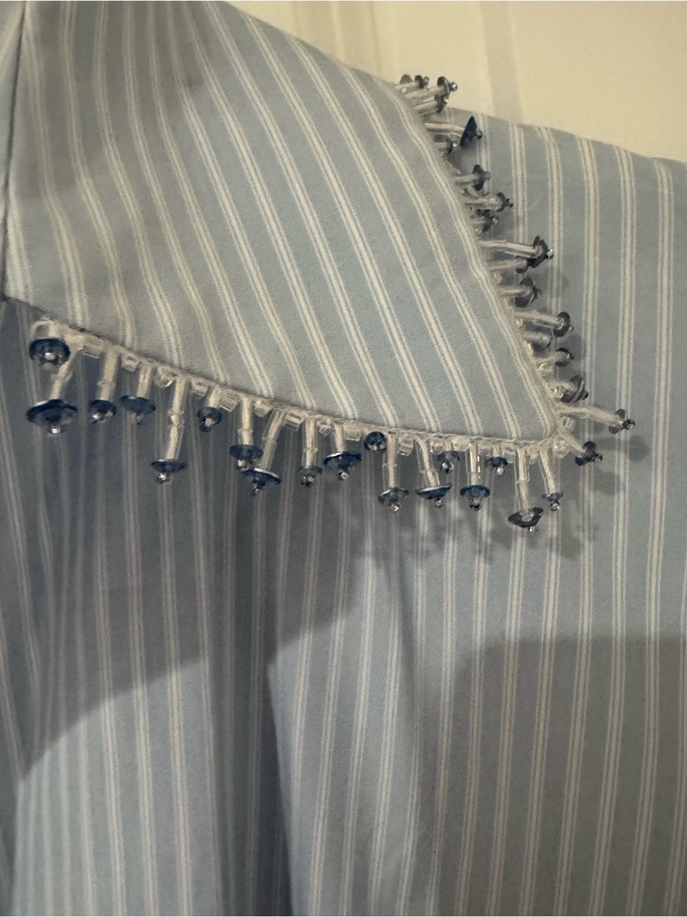 Fabiana Filippi stripe cotton shirt dress size 8 - Picture 4 of 4